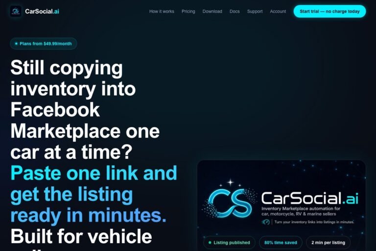 CarSocial.ai